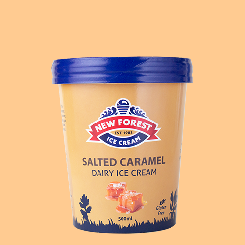New Forest Ice Cream - 500ml Dairy Salted Caramel take home tub