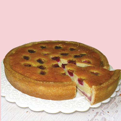 City Cakes - Raspberry Frangipane dessert pre-cut
